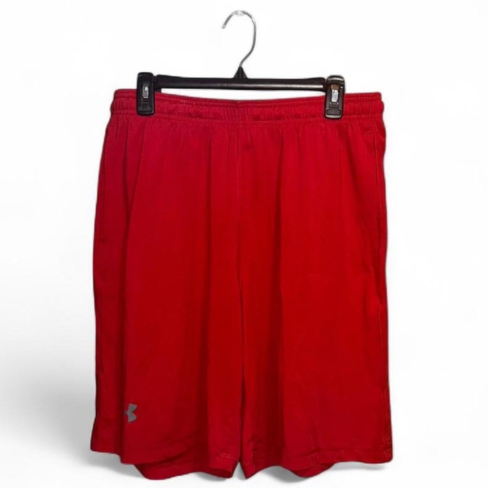 Under Armour Men’s Red Lightweight Activewear Athletic Shorts Size XL